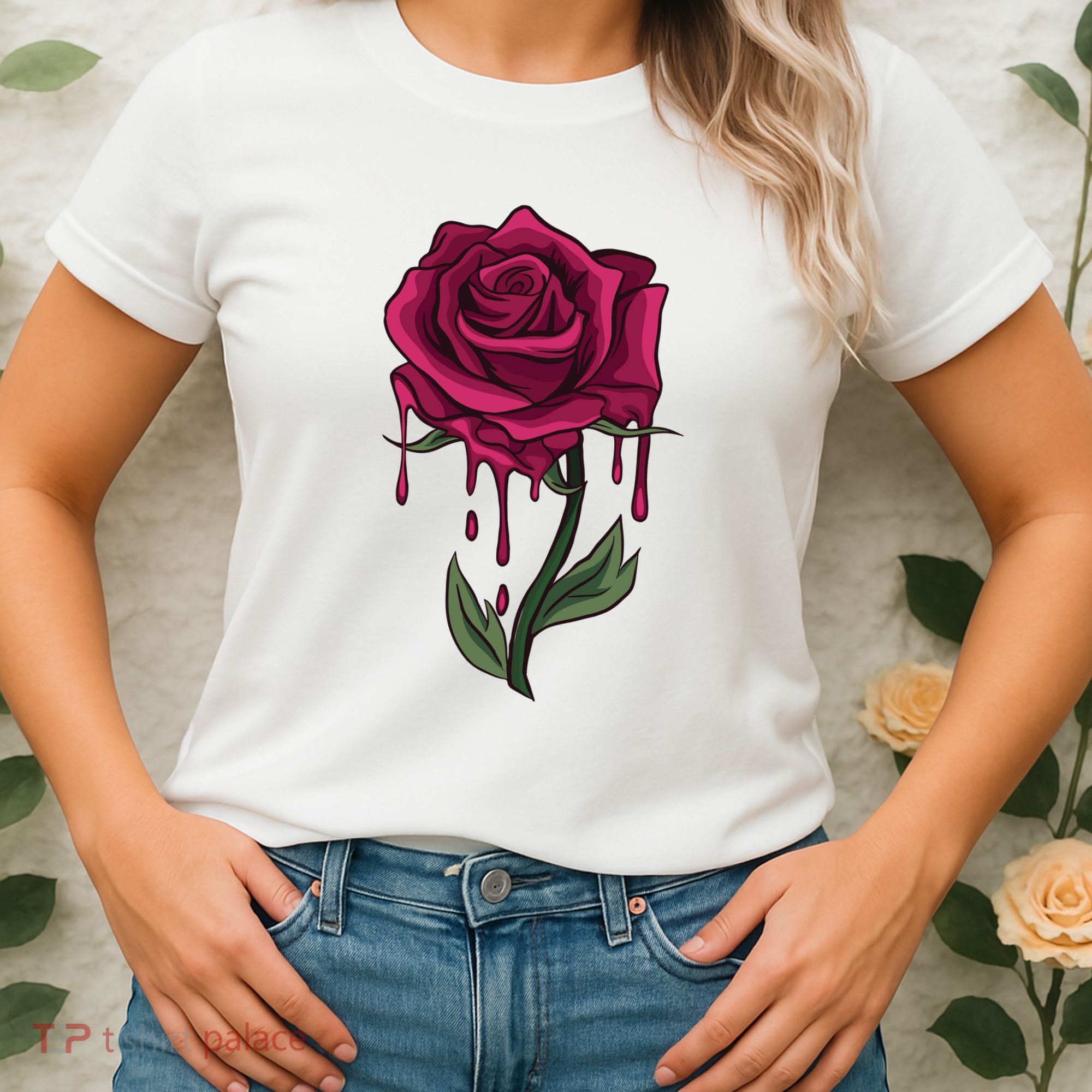 Bleeding Rose Women's T-Shirt