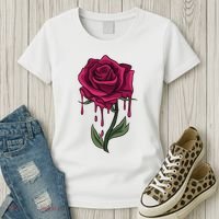 Bleeding Rose Women's T-Shirt thumb 3
