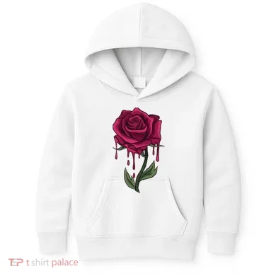 Bleeding Rose Kids Hoodie