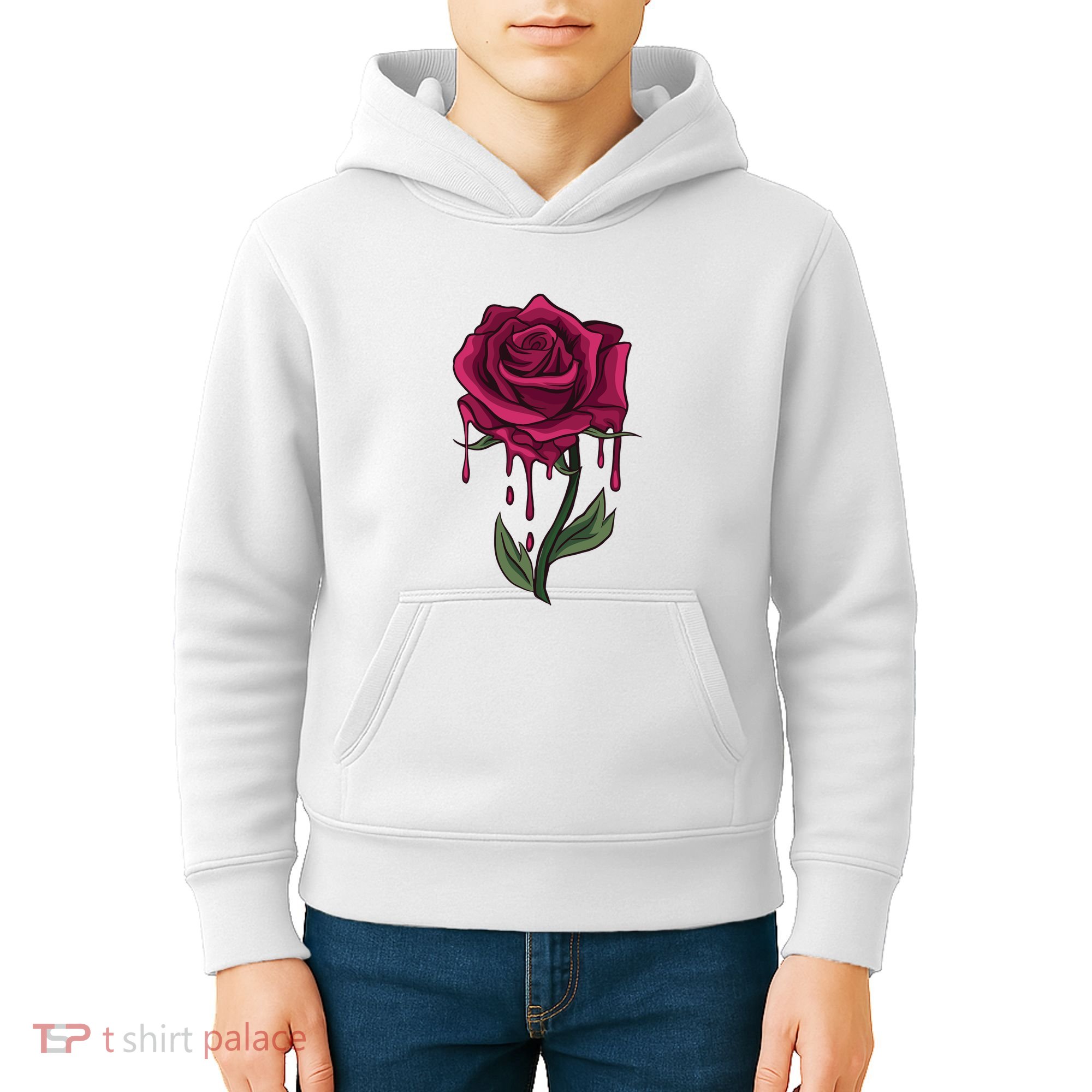 Bleeding Rose Kids Hoodie