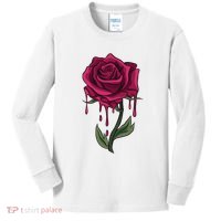 Bleeding Rose Kids Long Sleeve Shirt thumb 0