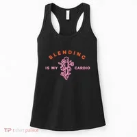 Blending Is My Cardio Women's Tank Top thumb 0