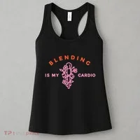 Blending Is My Cardio Women's Tank Top thumb 3