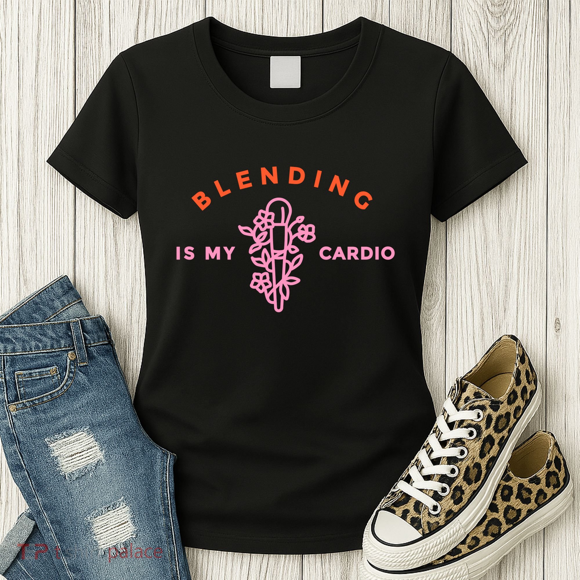 Blending Is My Cardio Women's T-Shirt