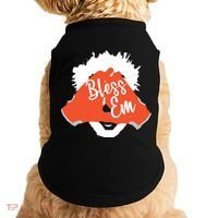 Bless 'Em Browns Football Saying Doggie Tank thumb 0