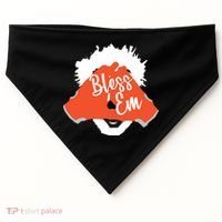 Bless 'Em Browns Football Saying USA-Made Doggie Bandana thumb 0