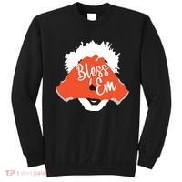 Bless 'Em Browns Football Saying Sweatshirt thumb 0