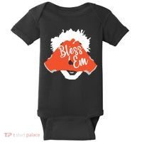 Bless 'Em Browns Football Saying Baby Bodysuit thumb 0