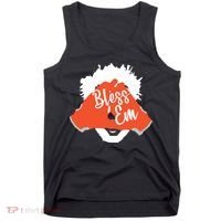 Bless 'Em Browns Football Saying Tank Top thumb 0