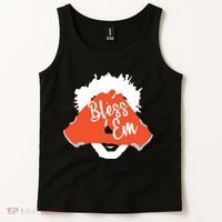 Bless 'Em Browns Football Saying Tank Top thumb 2