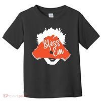 Bless 'Em Browns Football Saying Toddler T-Shirt thumb 0