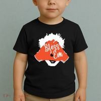Bless 'Em Browns Football Saying Toddler T-Shirt thumb 2
