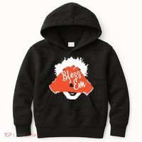 Bless 'Em Browns Football Saying Kids Hoodie thumb 0