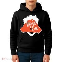 Bless 'Em Browns Football Saying Kids Hoodie thumb 4