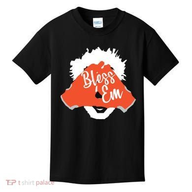 Bless 'Em Browns Football Saying Kids T-Shirt