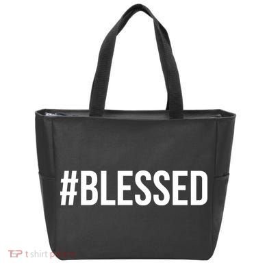 #Blessed Tote Bag