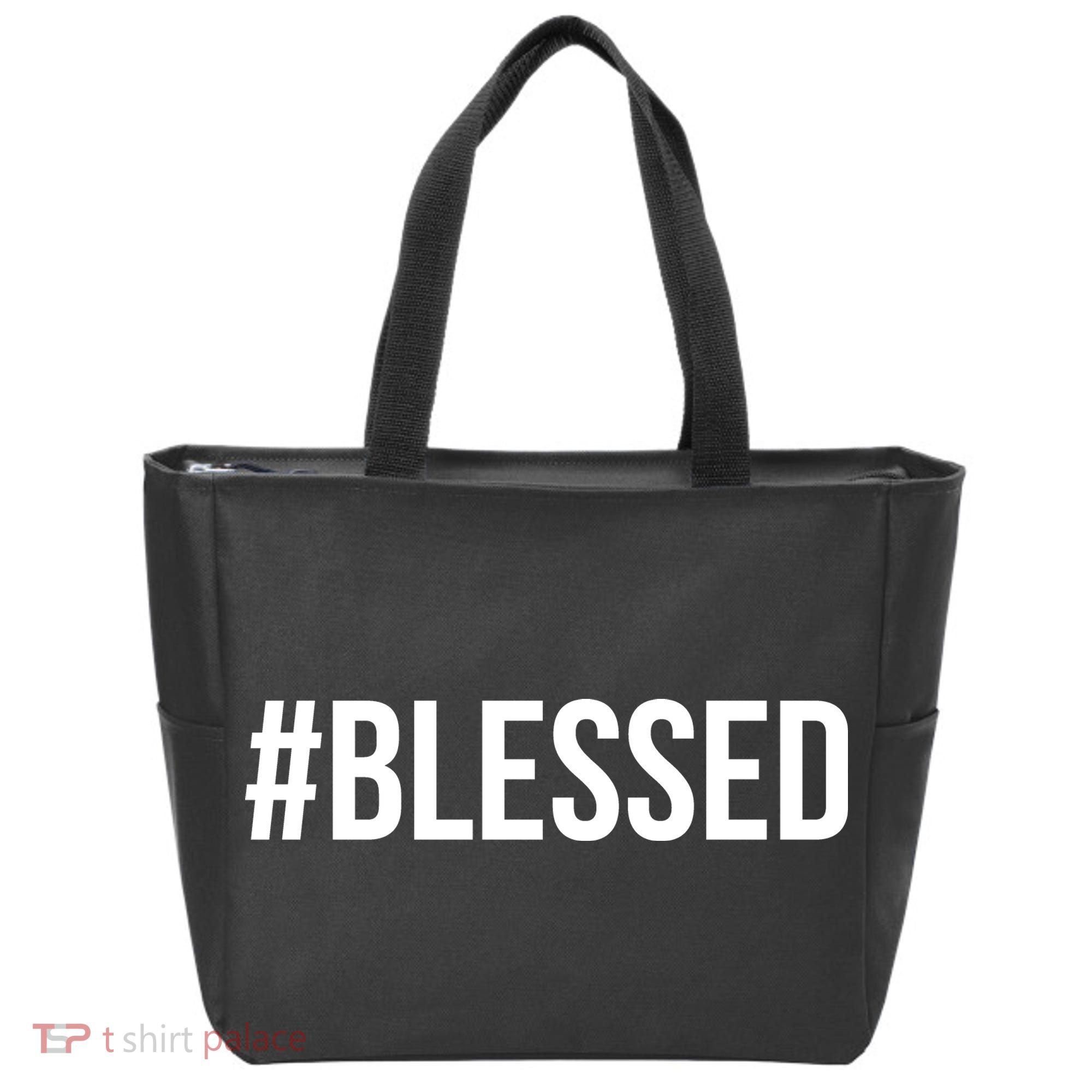 #Blessed Tote Bag