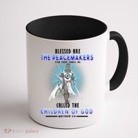 Blessed Are The Peacemakers Children Of God Coffee Mug thumb 1