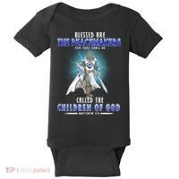 Blessed Are The Peacemakers Children Of God Baby Bodysuit thumb 0