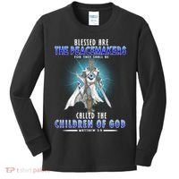 Blessed Are The Peacemakers Children Of God Kids Long Sleeve Shirt thumb 0