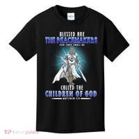Blessed Are The Peacemakers Children Of God Kids T-Shirt thumb 0