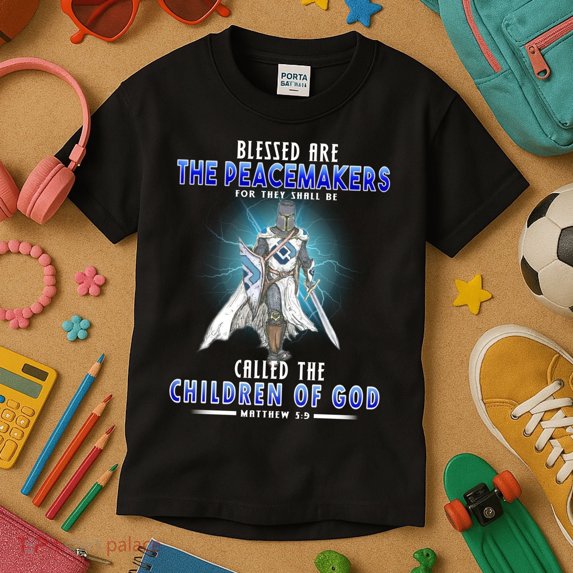 Blessed Are The Peacemakers Children Of God Kids T-Shirt