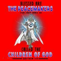 Blessed Are The Peacemakers Children Of God Santa Hat thumb 1