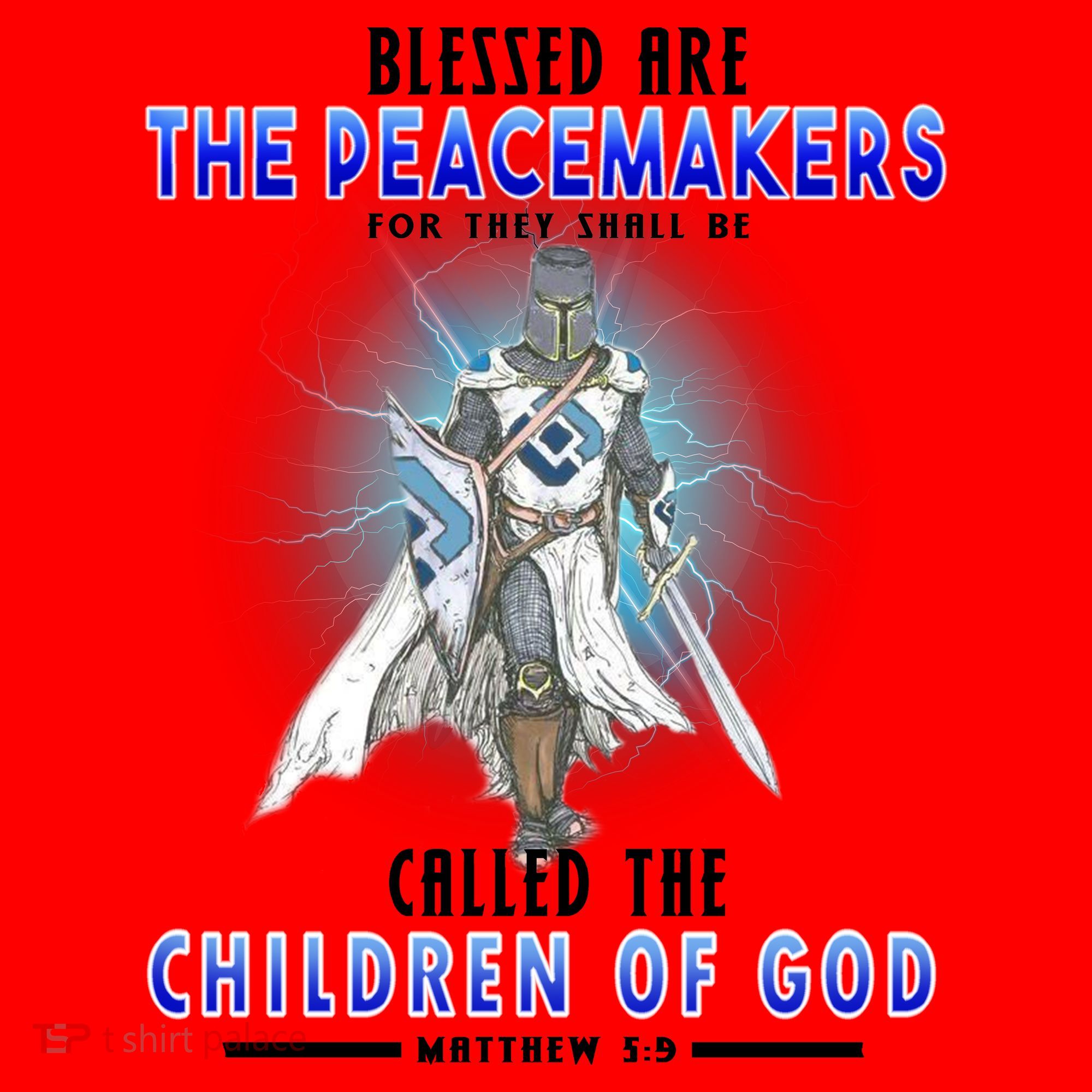 Blessed Are The Peacemakers Children Of God Santa Hat