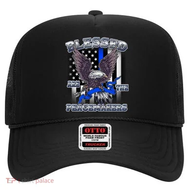 Blessed Are The Peacemakers Thin Blue Line Eagle Hat