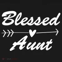 Blessed Aunt Arrow Bucket Hat thumb 4