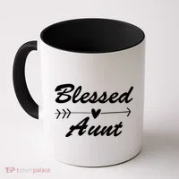 Blessed Aunt Arrow Coffee Mug thumb 0