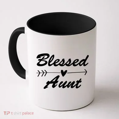 Blessed Aunt Arrow Coffee Mug