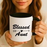 Blessed Aunt Arrow Coffee Mug thumb 3