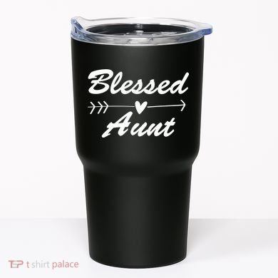 Blessed Aunt Arrow Tumbler