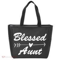 Blessed Aunt Arrow Tote Bag thumb 0
