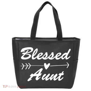 Blessed Aunt Arrow Tote Bag