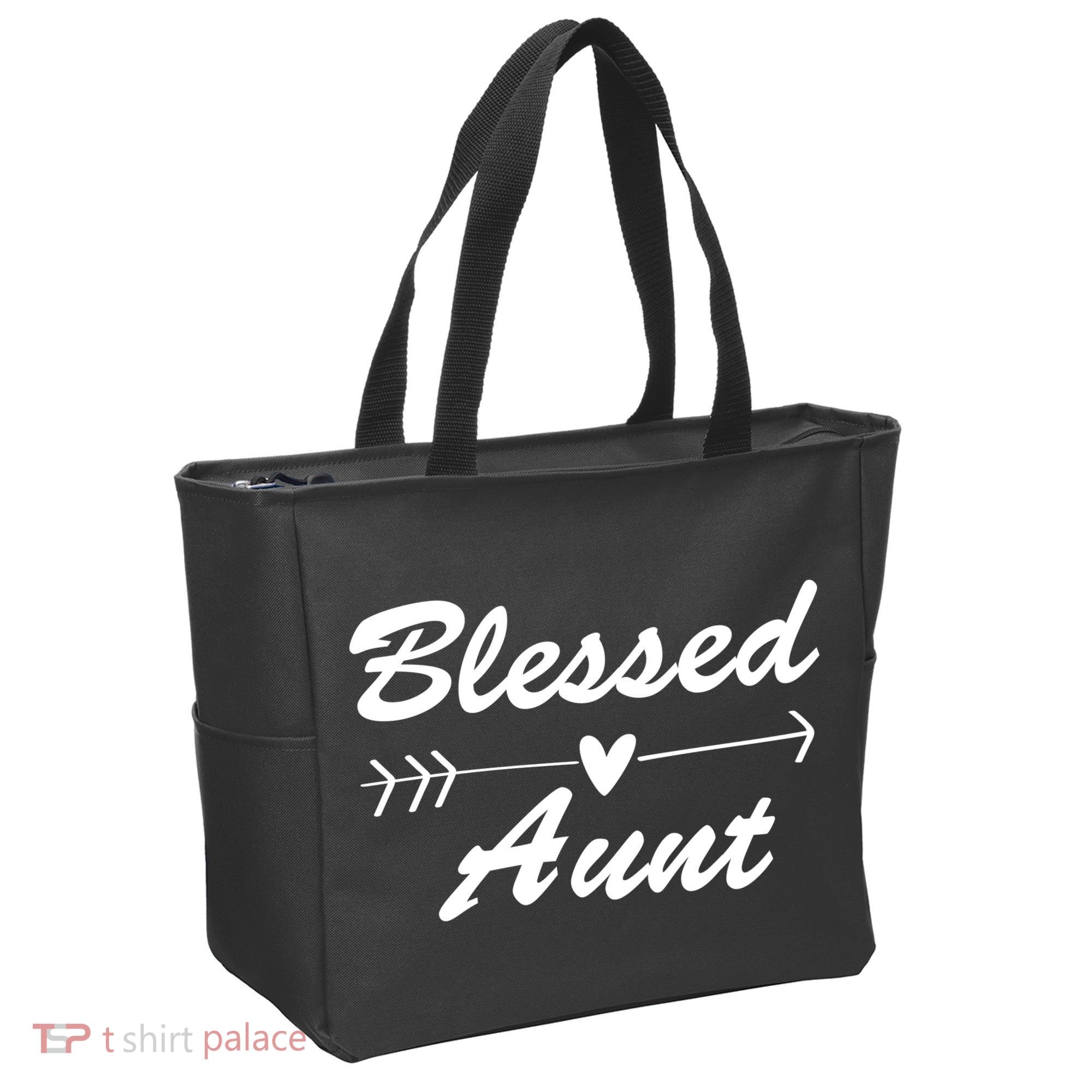 Blessed Aunt Arrow Tote Bag