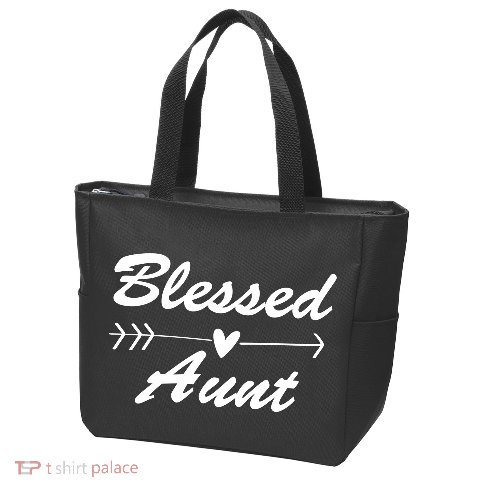 Blessed Aunt Arrow Tote Bag