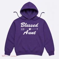 Blessed Aunt Arrow Hoodie thumb 0
