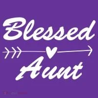 Blessed Aunt Arrow Long Sleeve Shirt thumb 2