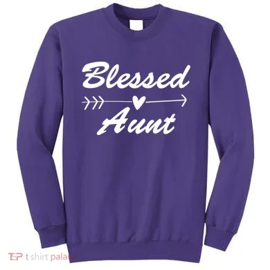 Blessed Aunt Arrow Sweatshirt