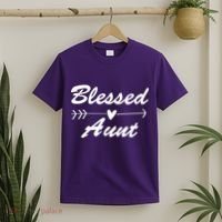 Blessed Aunt Arrow T-Shirt thumb 2