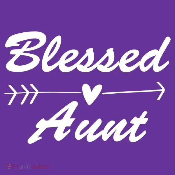 Blessed Aunt Arrow T-Shirt