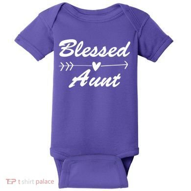 Blessed Aunt Arrow Baby Bodysuit