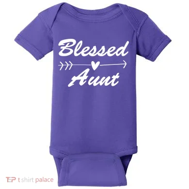 Blessed Aunt Arrow Baby Bodysuit