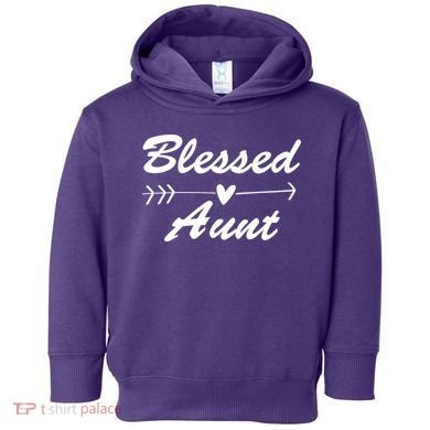 Blessed Aunt Arrow Toddler Hoodie