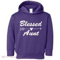 Blessed Aunt Arrow Toddler Hoodie thumb 0