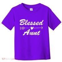 Blessed Aunt Arrow Toddler T-Shirt thumb 0