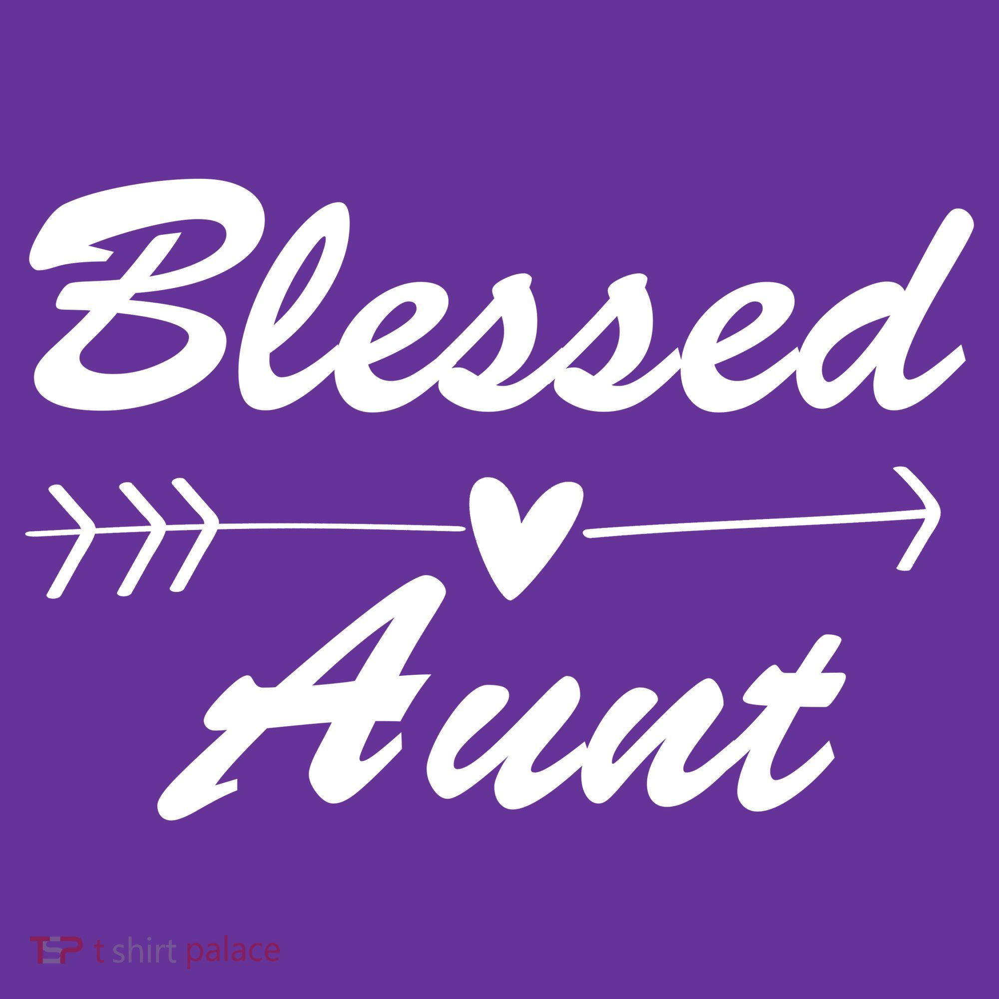 Blessed Aunt Arrow Women's Long Sleeve Shirt