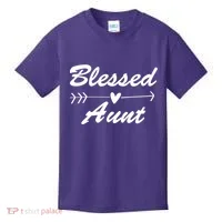 Blessed Aunt Arrow Kids T-Shirt thumb 0